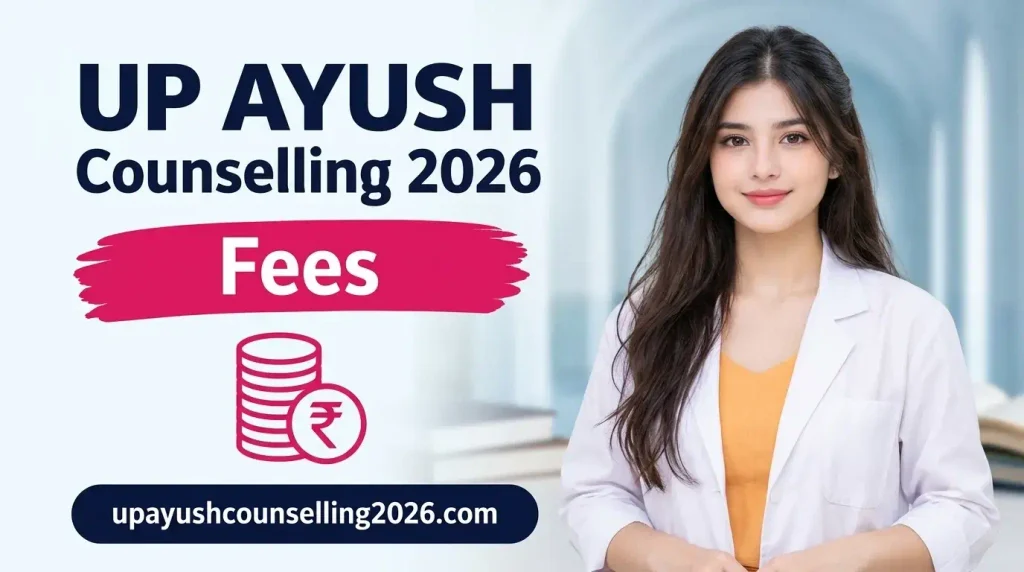 UP AYUSH Counselling 2026 Fees